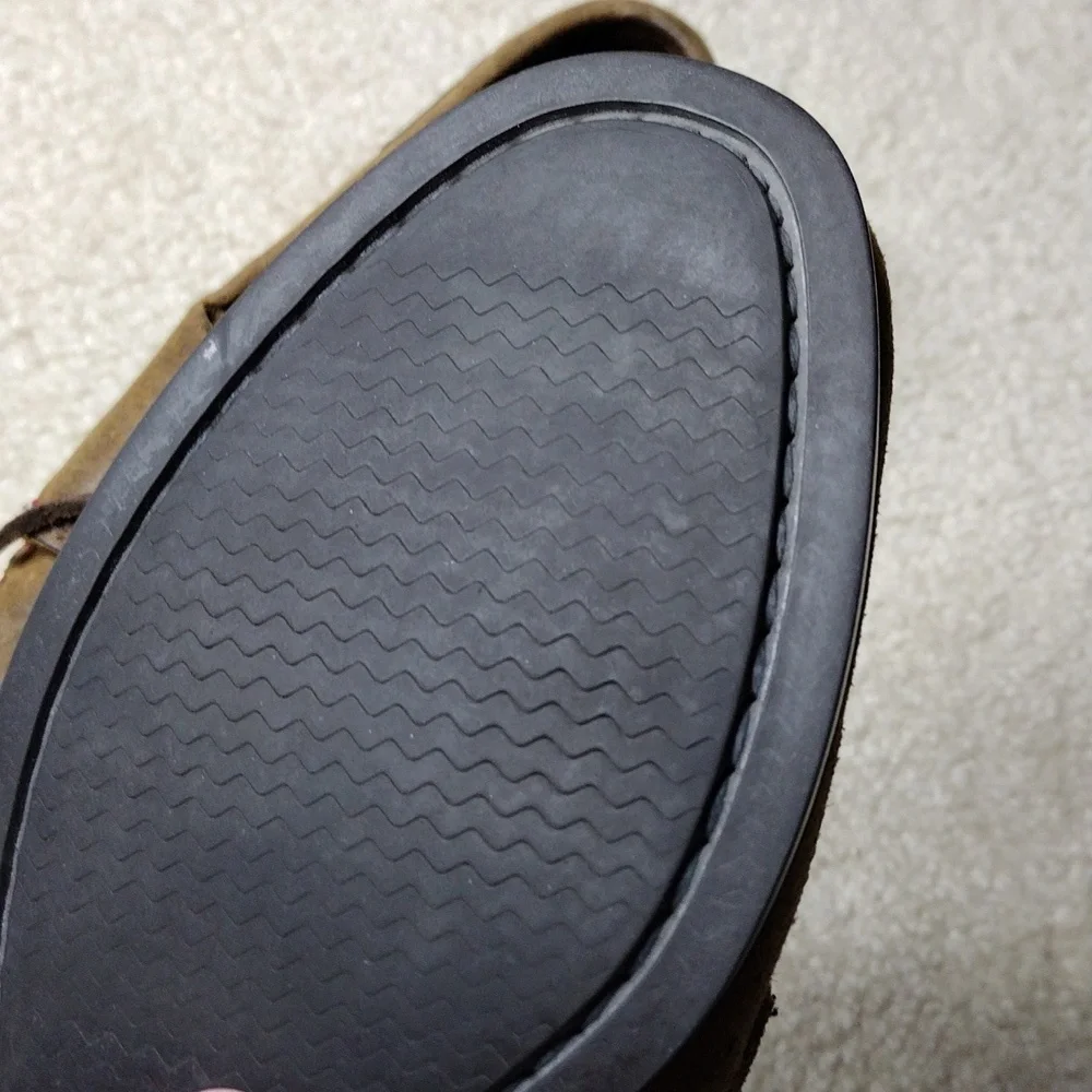 Allen Edmonds men's brown suede Sandlot NY Mets loafers. Size 8